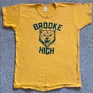 Vintage 80’s Brooke High T Shirt Size L 42-44